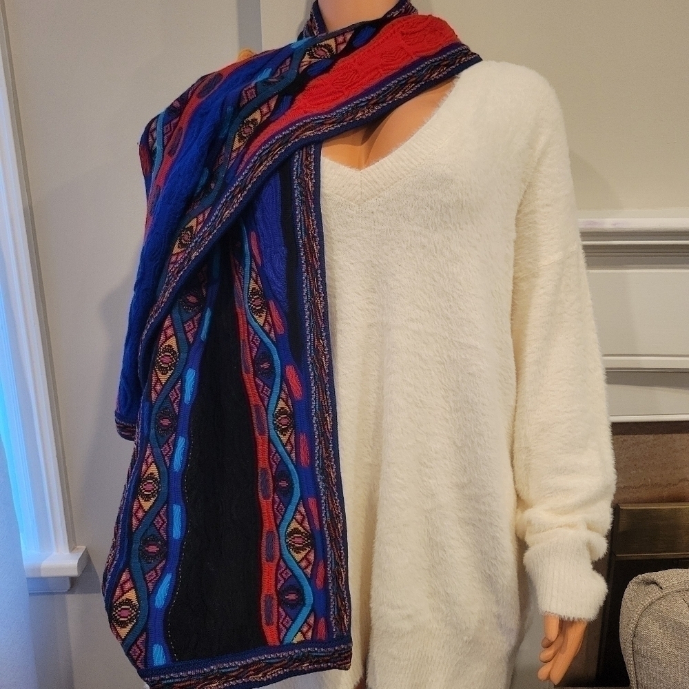 GECCU AUSTRALIA 100% Merino Wool 3D Scarf. - Picture 4 of 10